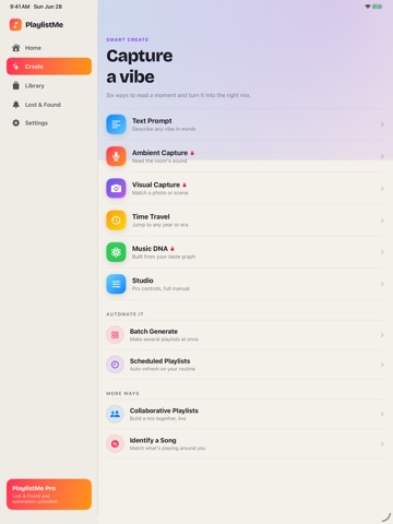 Playlist-Me ipad screenshot 2