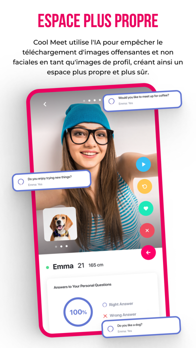 Screenshot #3 pour Cool Meet - App de Rencontres