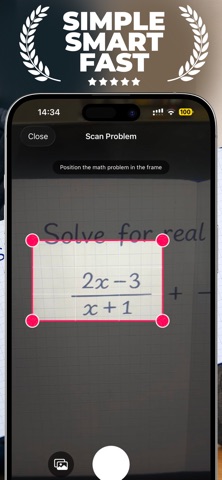 Algebra Math Solver by Photo Screenshot 2 of 10
