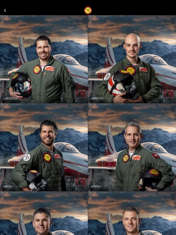 Patrouille Suisse iPad screenshot