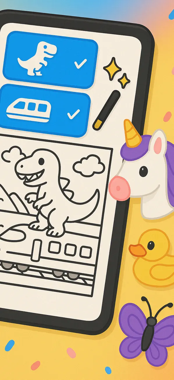 Screenshot #1 pour AI Coloring