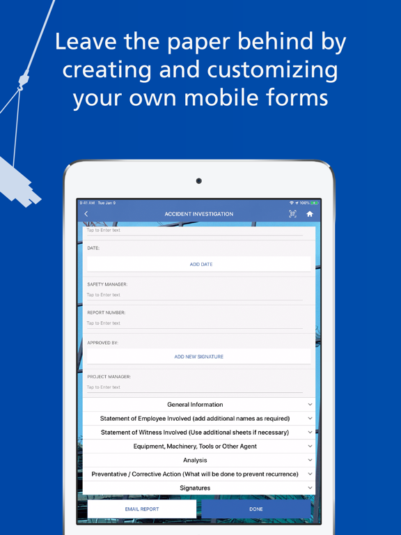 Zurich Construction Solutions iPad screenshot 4 - Business app