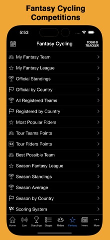 Tour Tracker Pro Cycling screenshot