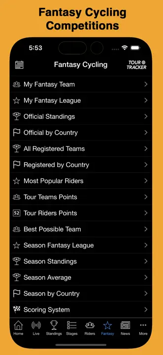 Tour Tracker Pro Cycling: Screenshot 8 von 10