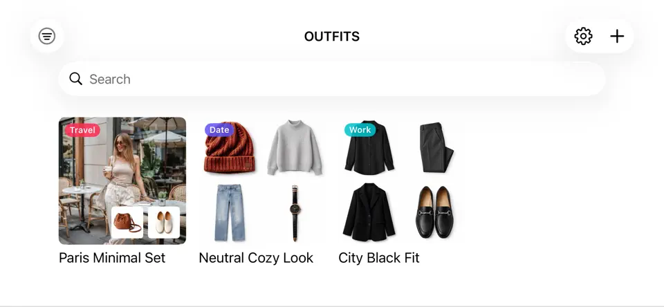 Capture d'écran de Outfits : Que Porter ? sur iPhone 4