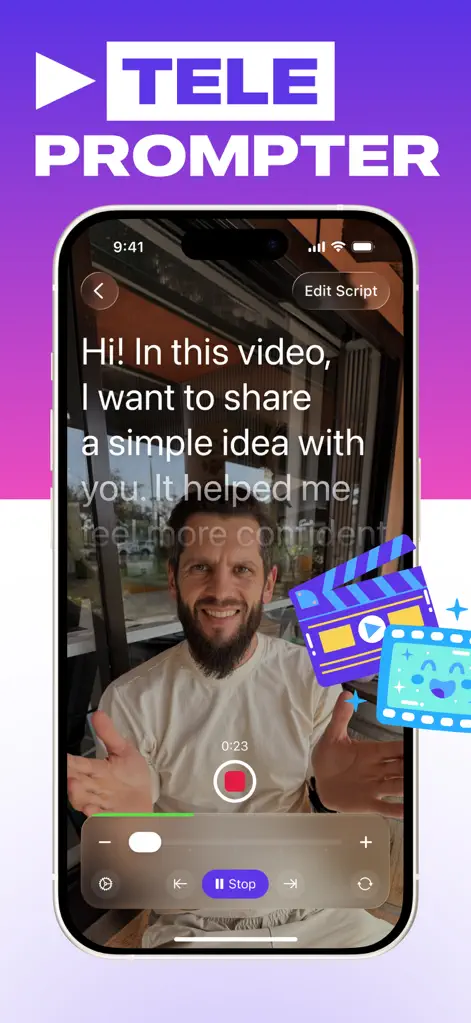 PromptStudio: Teleprompter - Photo & Video App | MWM