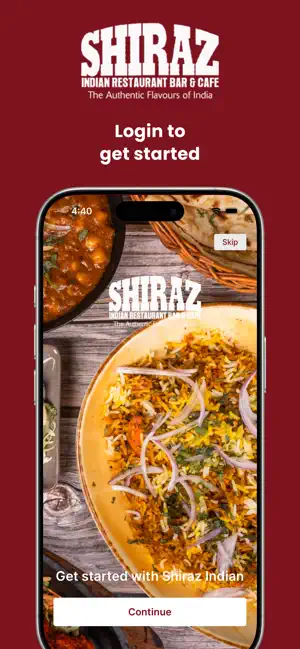 Shiraz Indian Restaurant screenshot 1