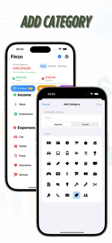 Finzo - Finance Tracker Screenshot 4 of 10