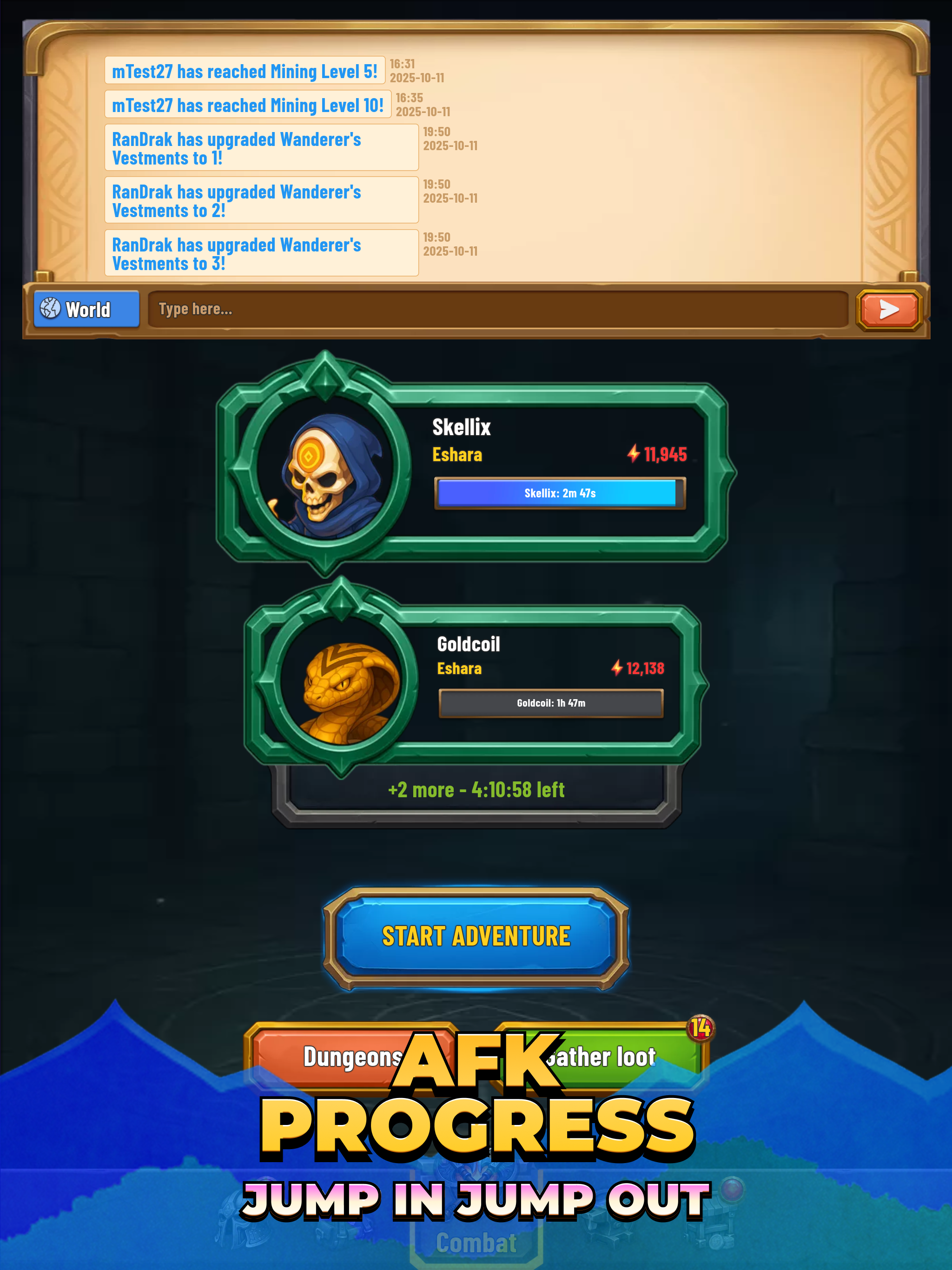 Rangard: Idle MMORPG screenshot 19