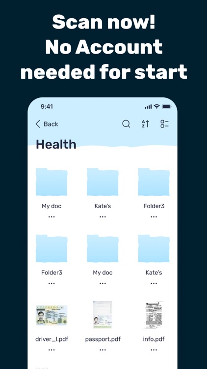 Scanner PDF : Enjoy your Scans screenshot-4
