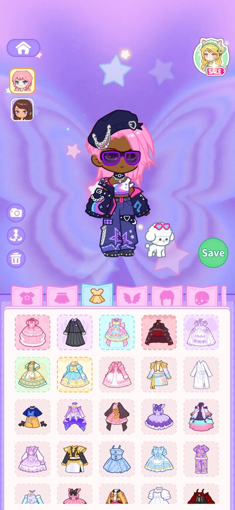 Pocket Life: Decor Happy Room - Customize characters with striking headwear like a cool cap and an array of stylish dresses to define their unique persona.