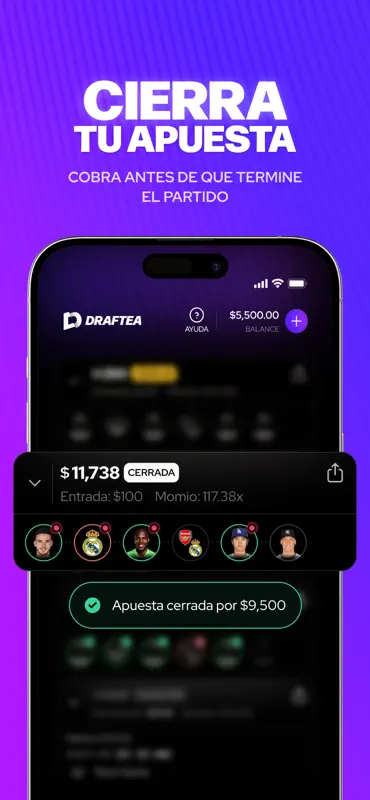 Draftea - Apuestas Deportivas screenshot 4 of 8