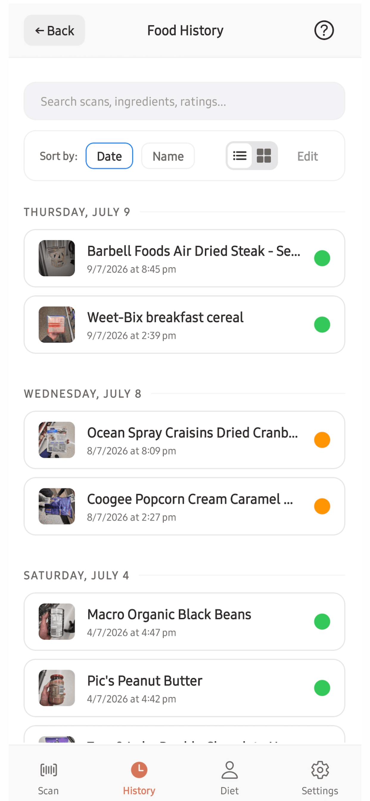 See Food - Nutrition Scanner screenshot 6