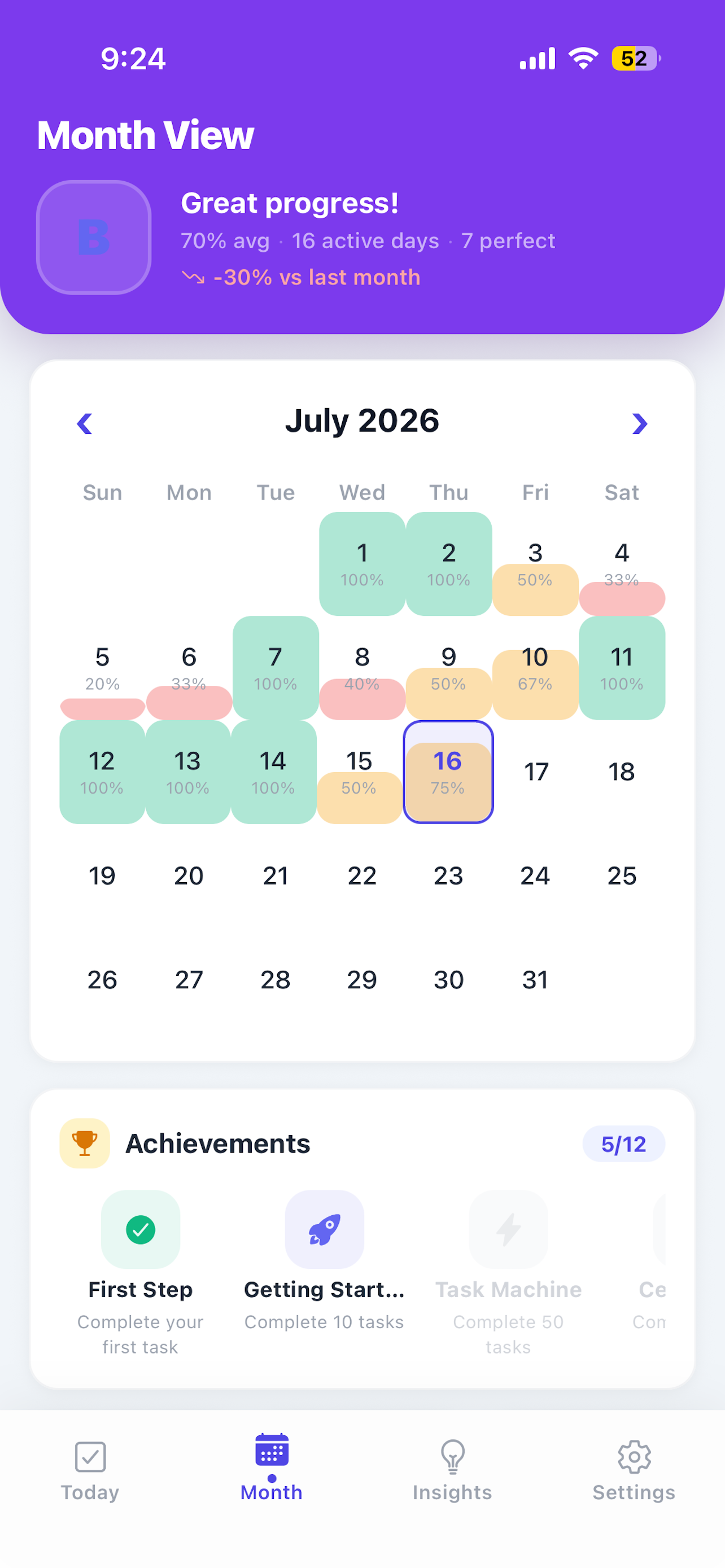 Stride: Habit Tracker screenshot 2
