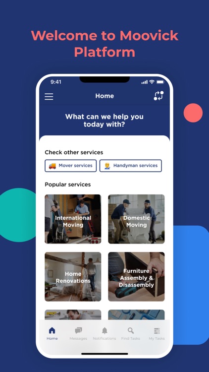 Moving & Renovation Platform