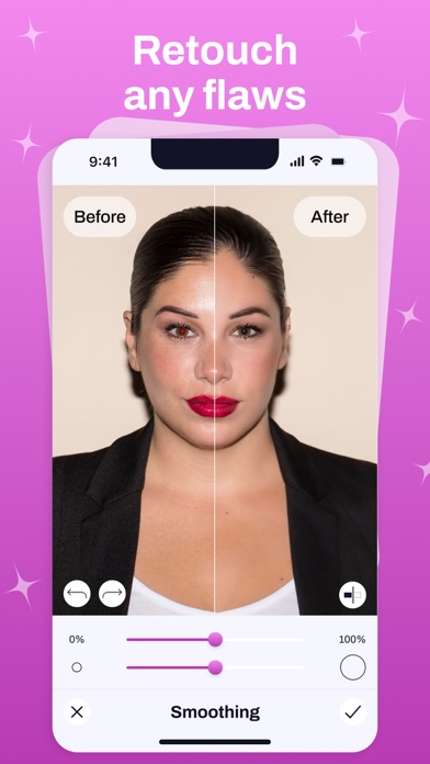 Face & Body Photo Retouch Pro. Screenshot