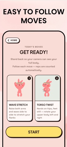Mochi Move: Home Workout Screenshot 2 of 5