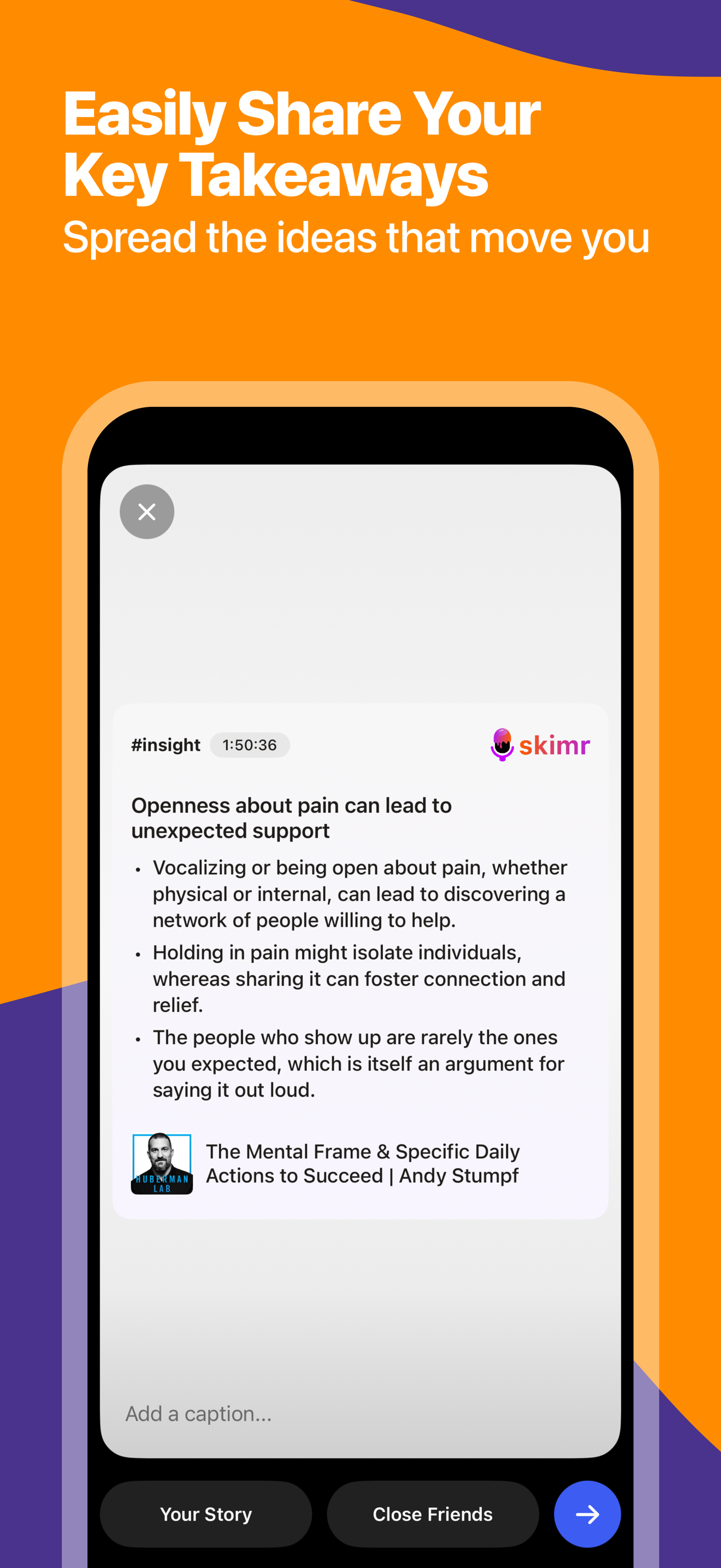 Podcast App & Player - Skimr screenshot 9