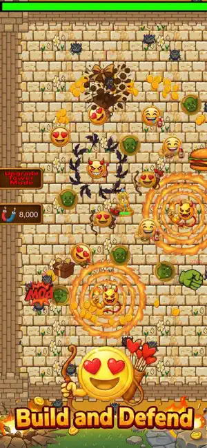 Emoji War: Tower Defense screenshot 2