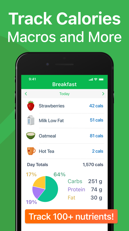 #2. Calorie Counter PRO MyNetDiary (iOS) Által: MyNetDiary Inc.