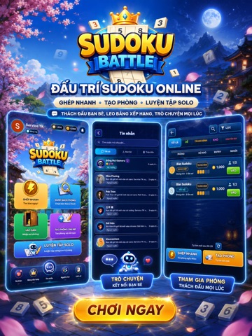 Sudoku Battle Multiplayer iPad screenshot