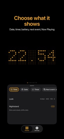 Punctum – Dot-Matrix Clock Screenshot 3 of 5