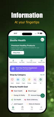Bio Life Health And Wellness iPhone screenshot