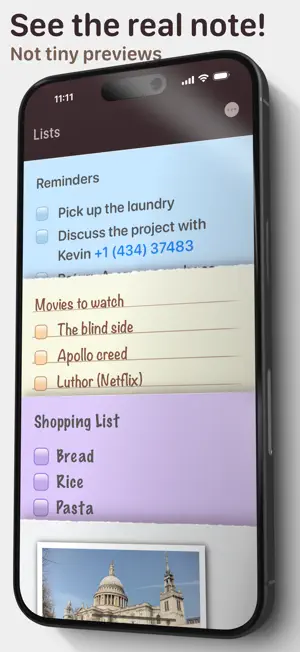 NeatNotes : Notes and lists screenshot 1