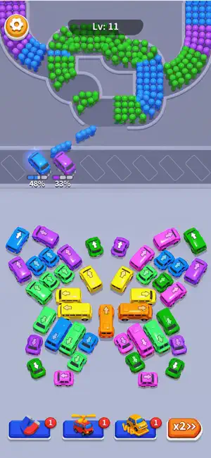 Color Puzzle Jam - Bus Fever screenshot 4