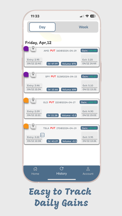 HiddenLeads - Option Signals Screenshot