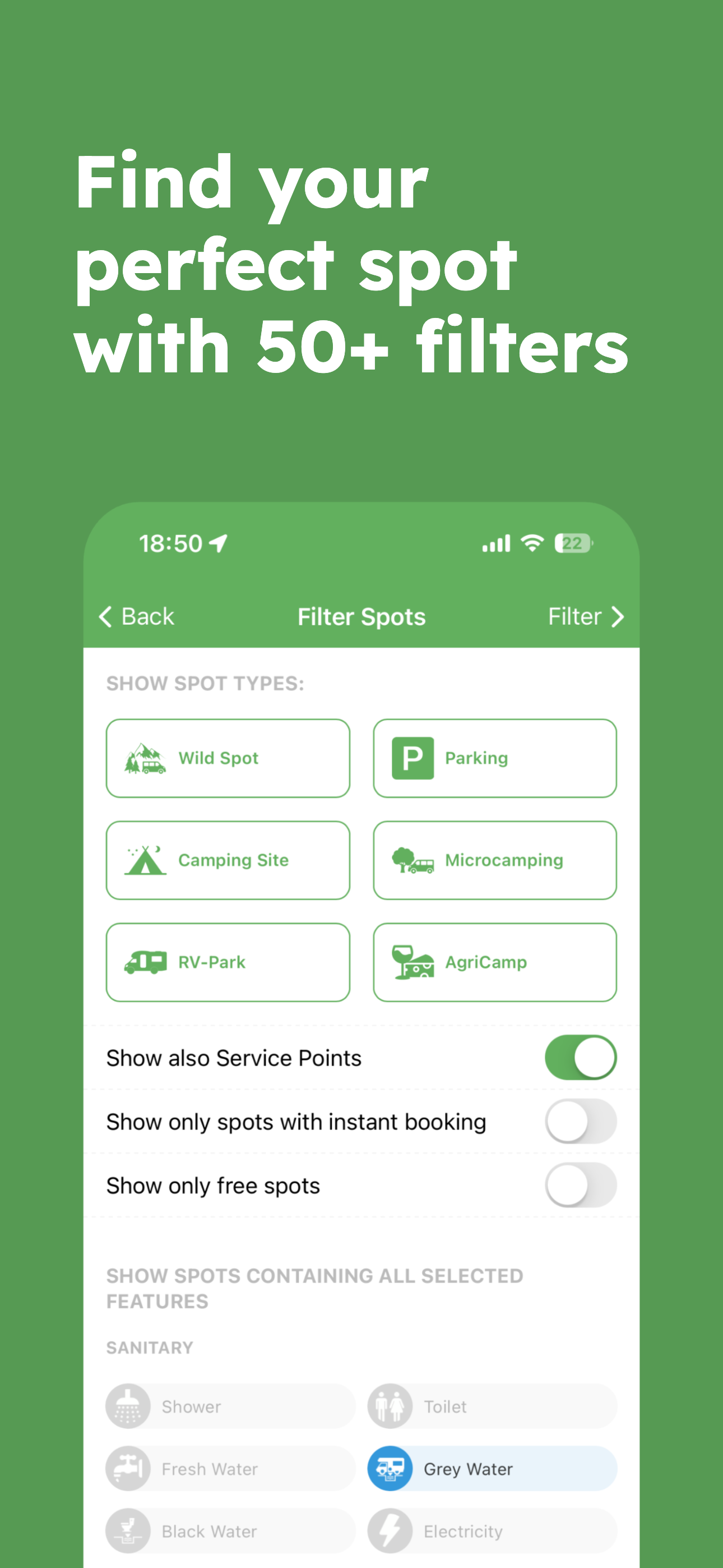 StayFree: Vanlife Wild Camping screenshot 5