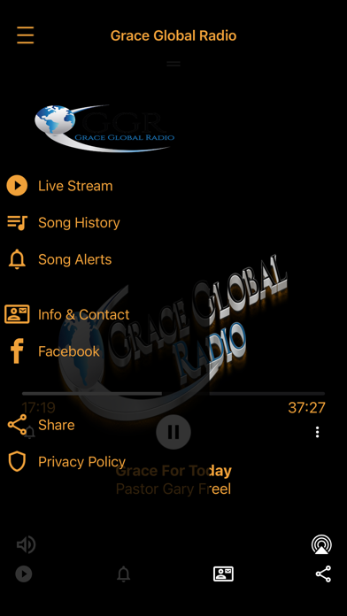 Grace Global Radio Screenshot