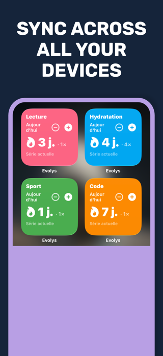 Evolys - Habit Tracker Screenshot 6 of 6