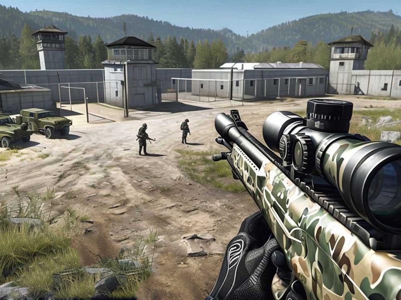 Secret Mountain Sniper Shooter screenshot 6