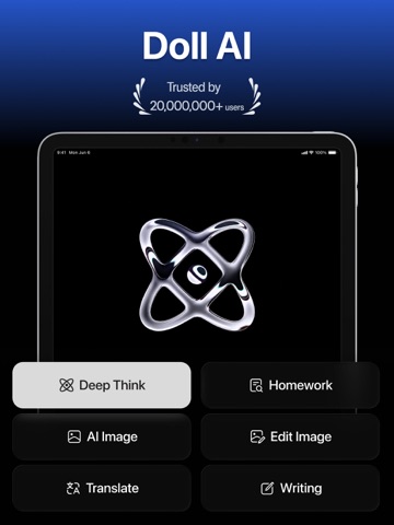 Doll AI - Chat Assistant iPad screenshot