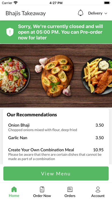 Bhajis Takeaway Screenshot