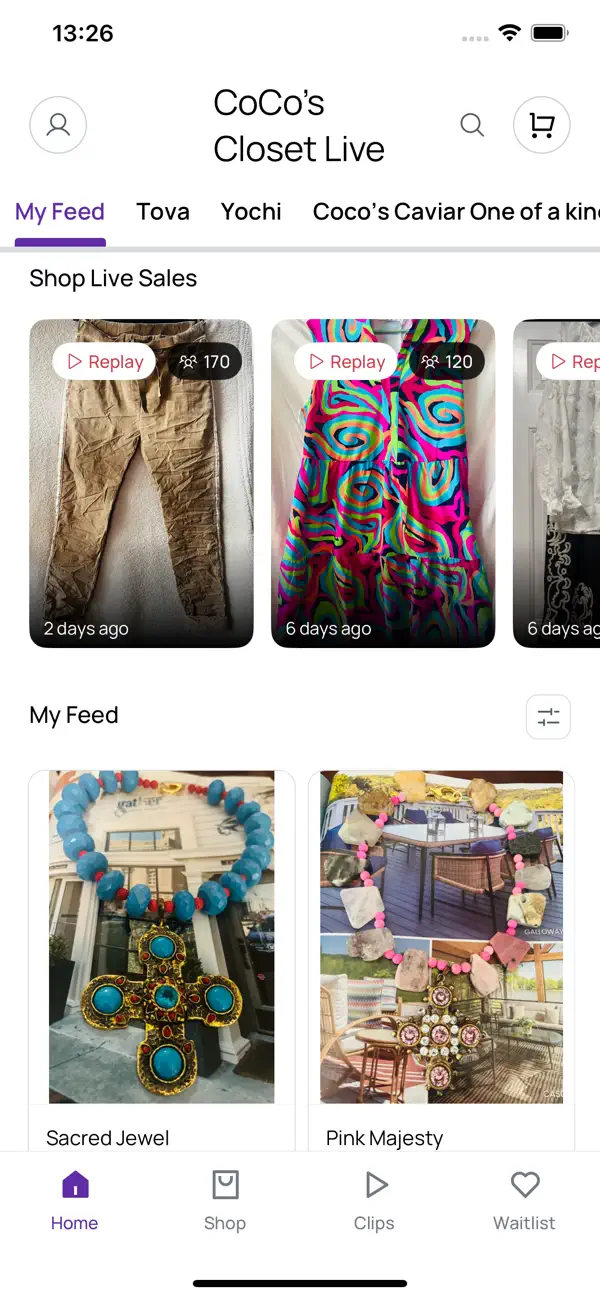 Screenshot #2 pour CoCo's Closet Live