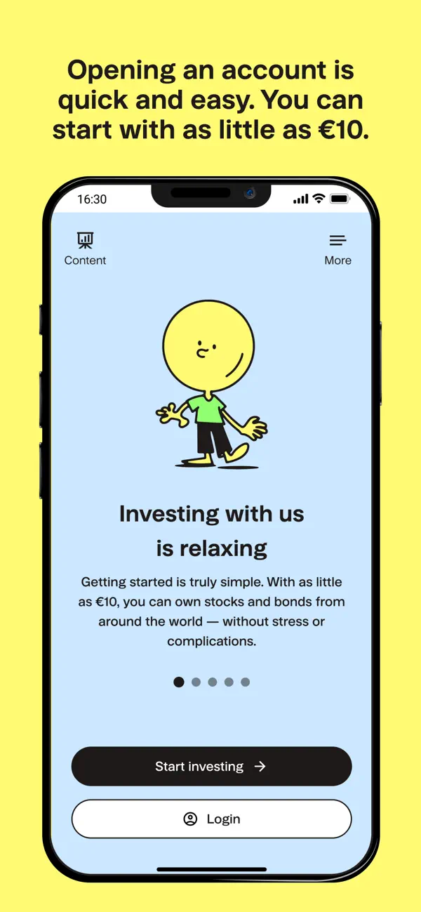 Screenshot #3 pour Finax: Invest Money in ETFs