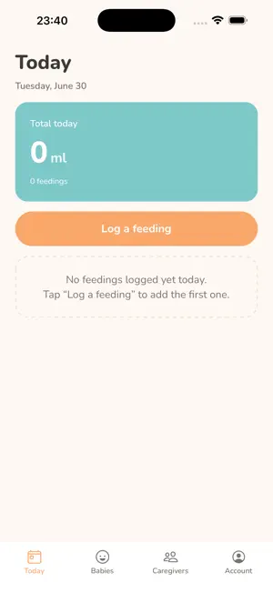 BabyBusiness - Feeding Tracker screenshot 2