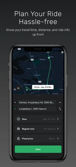 Dantaxi - Taxi booking screenshot 3