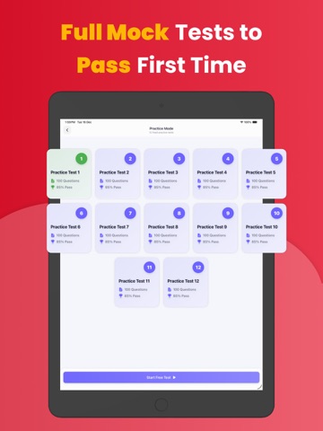 HGV & LGV Theory Test 2026 iPad screenshot