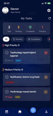 TopKey.uz iPhone screenshot