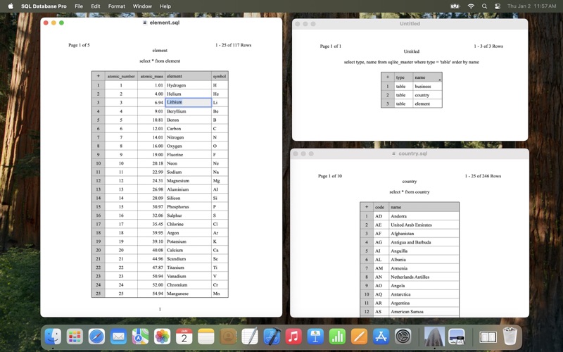 Screenshot #2 pour SQL Database Pro