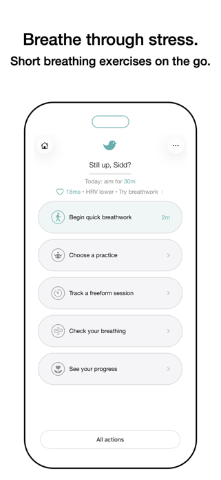 Maina: Micro Breathwork Screenshot 3 of 6
