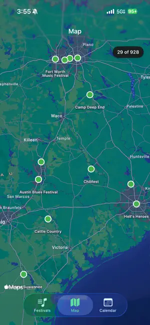 Festy Festival Tracker screenshot 2