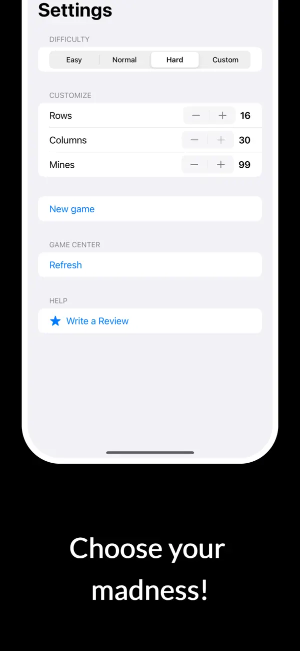 #2. Minesweeper v1.0 (iOS) Door: Bidiniuc Igor