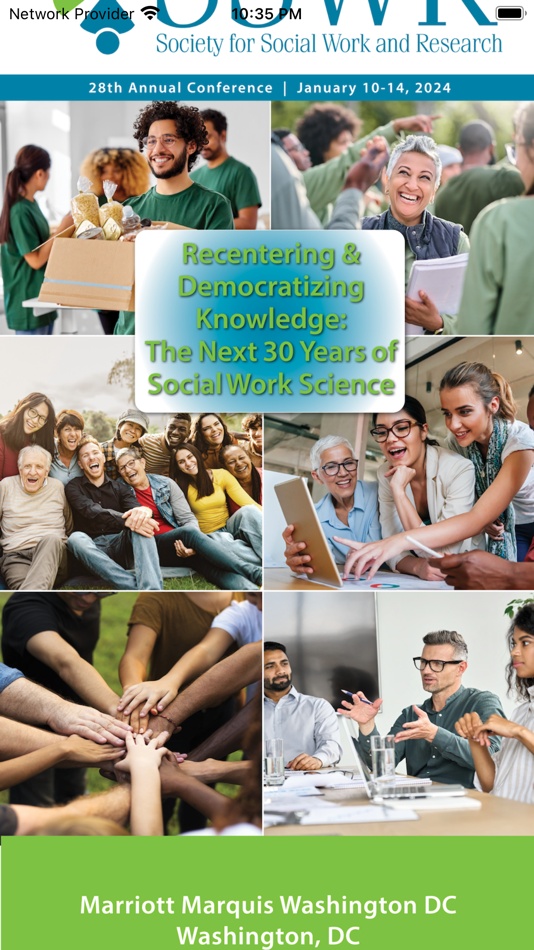 #2. SSWR Conferences (iOS) By: Society for Social Work and Research