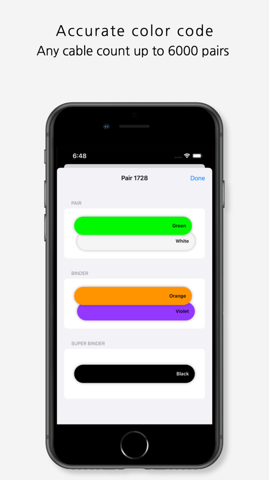 #2. Telcoo - Cable Pair Tool (iOS) Podle: Buknal Enterprise LLC