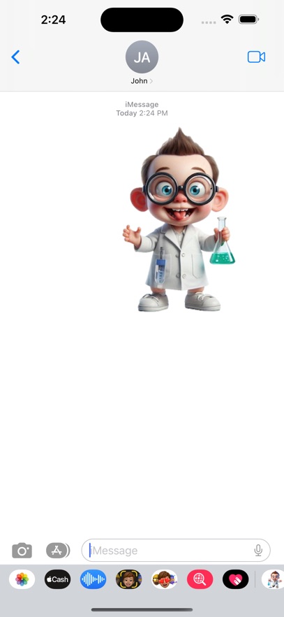 Baby Scientist Stickers