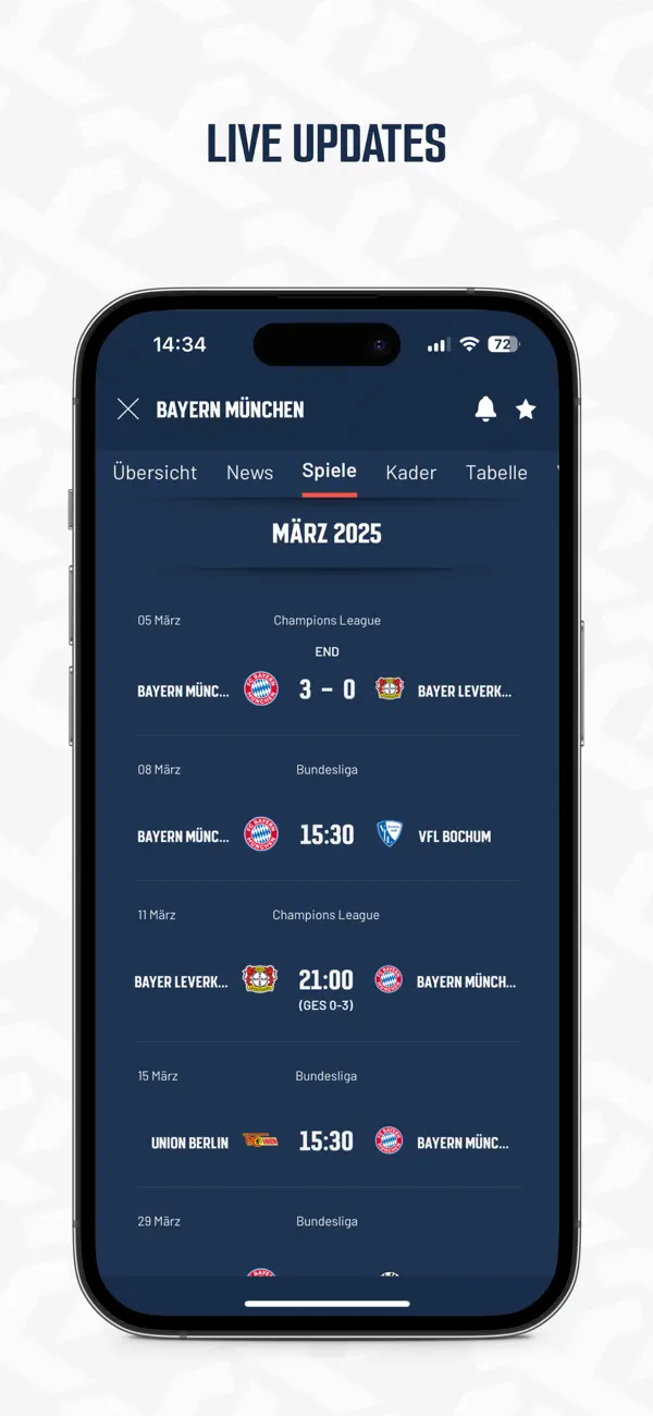 Screenshot #2 pour SPOX: Live, Sport, News